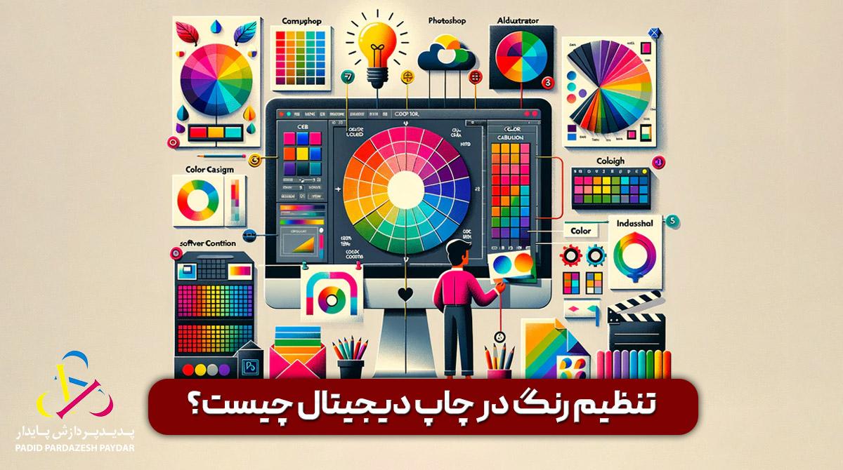 تنظیم رنگ در چاپ دیجیتال و چرا برای دستگاهها ضروری است؟